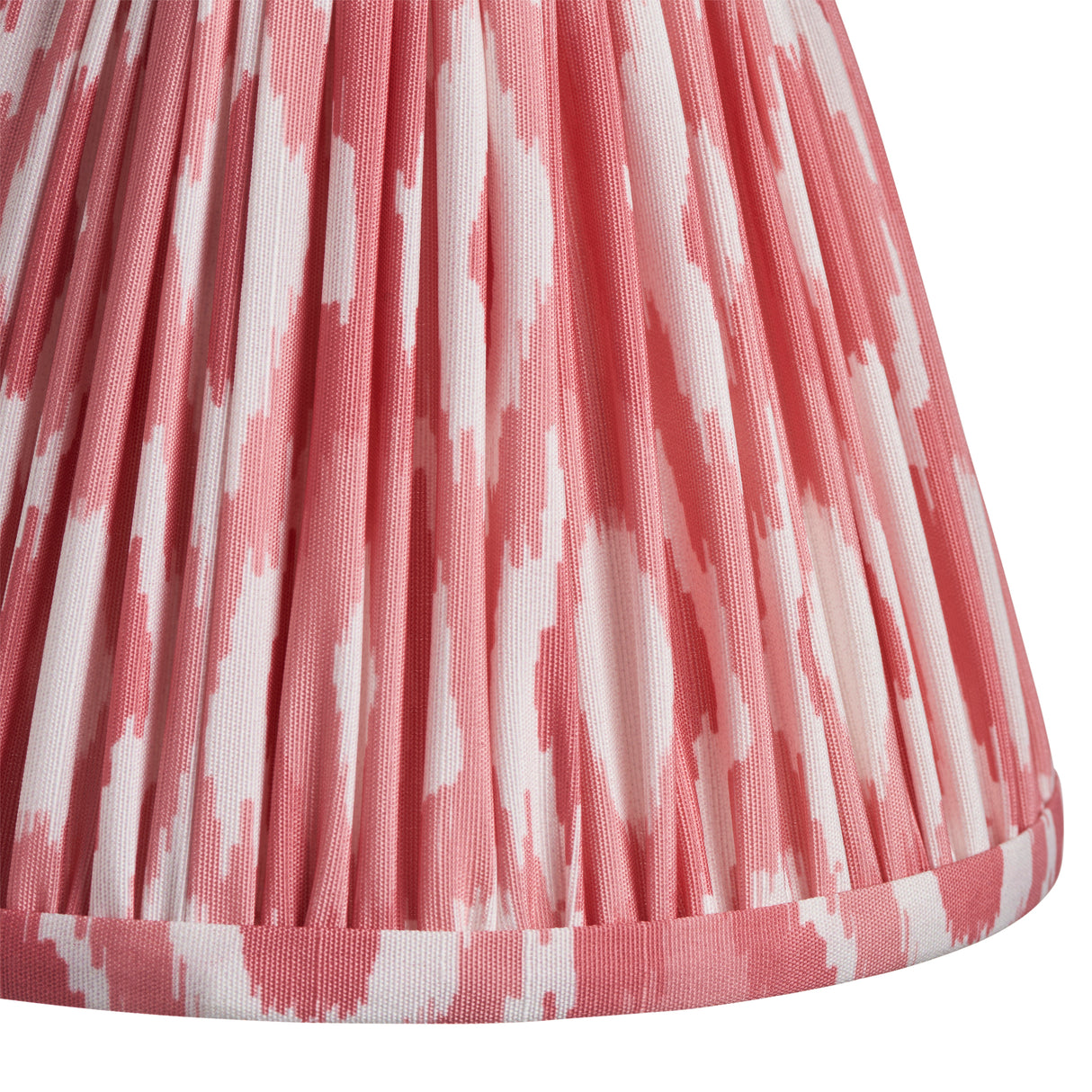 Endon Ikat 16cm Tapered Shade Coral Pink