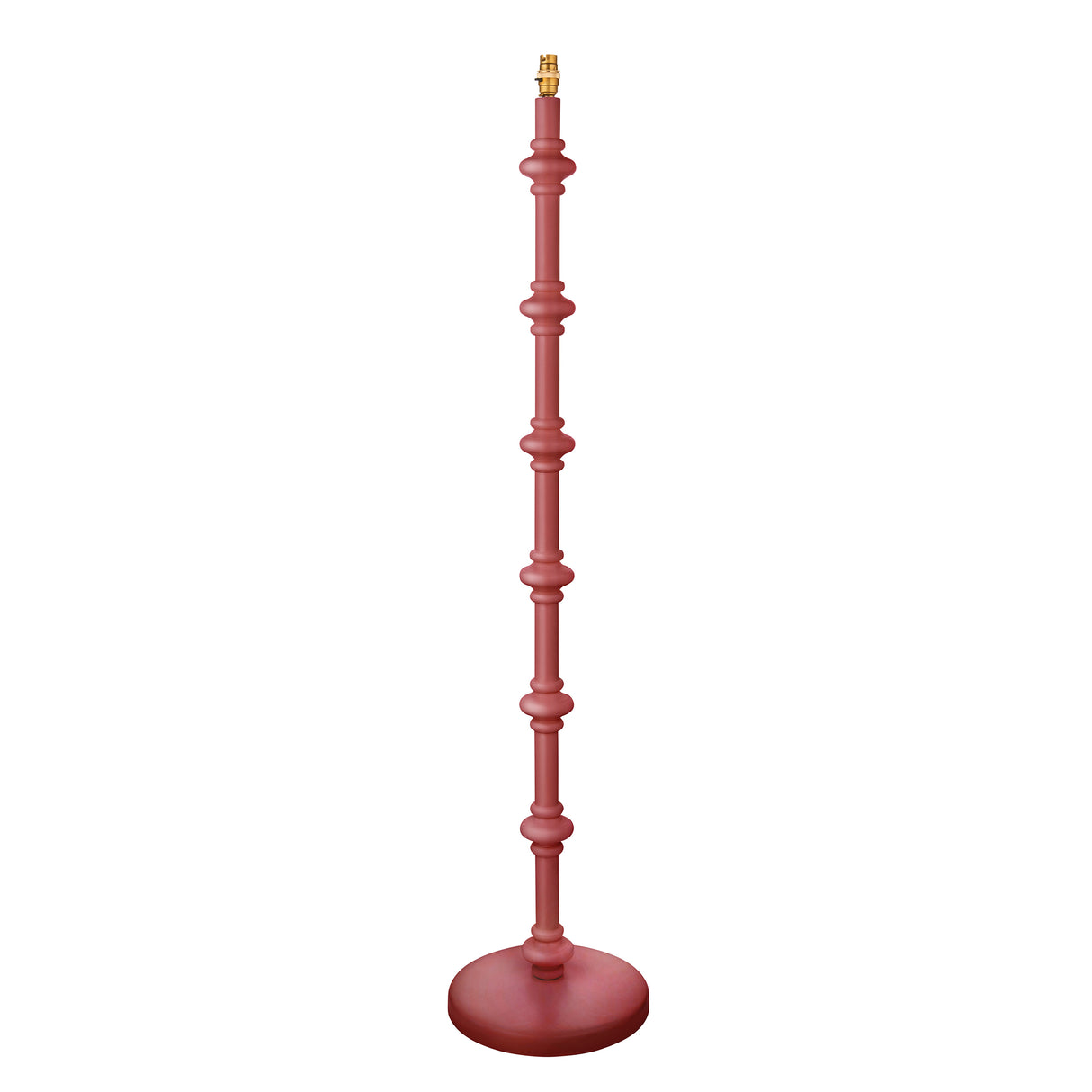 Endon Carnaby Floor Lamp Base Pink Clay