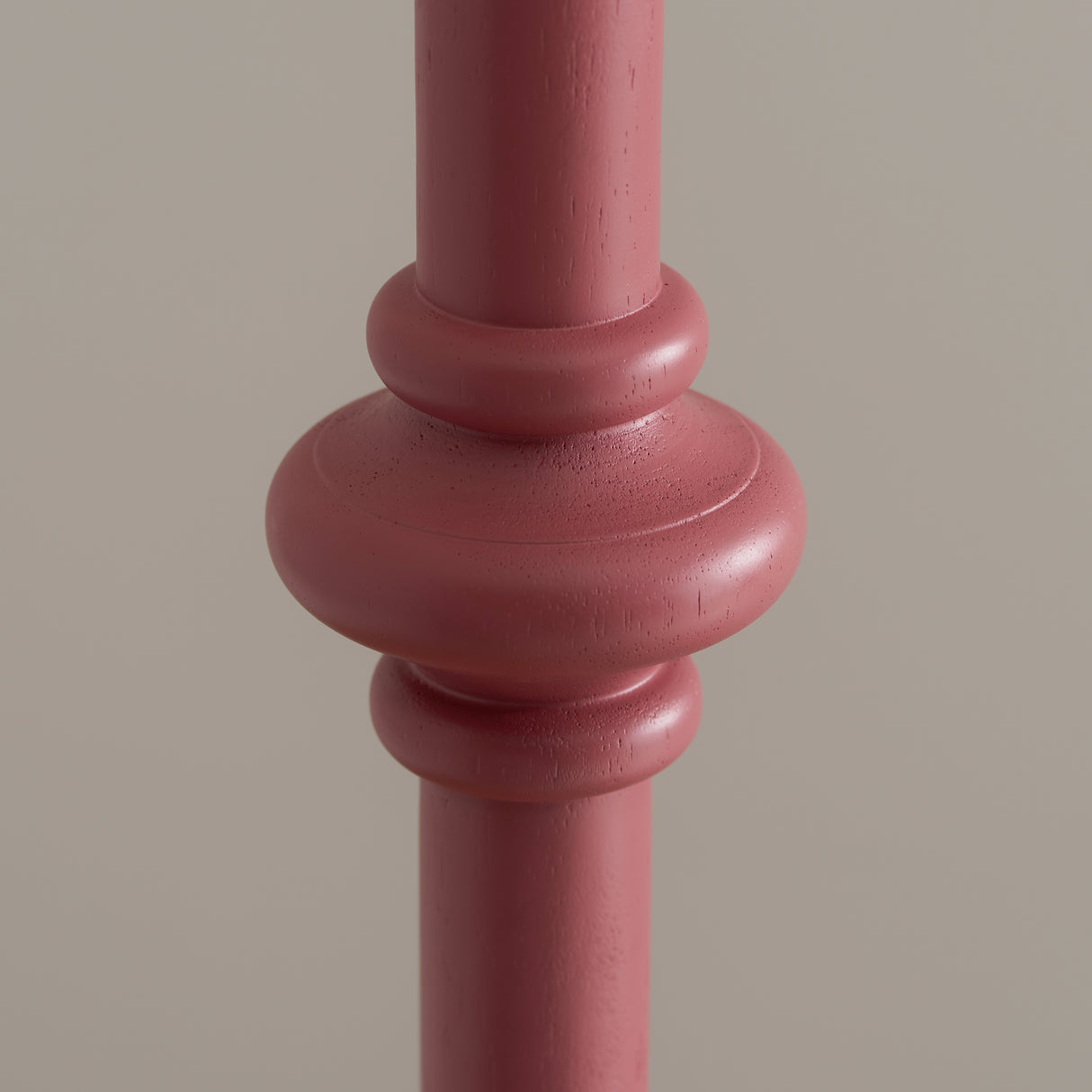 Endon Carnaby Floor Lamp Base Pink Clay