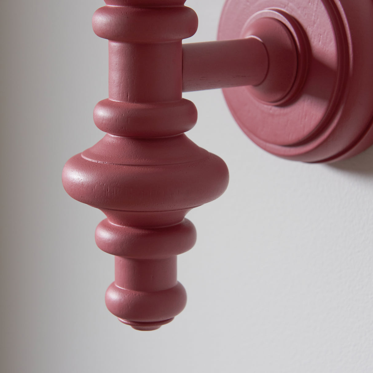 Endon Carnaby Wall Bracket Base Pink Clay