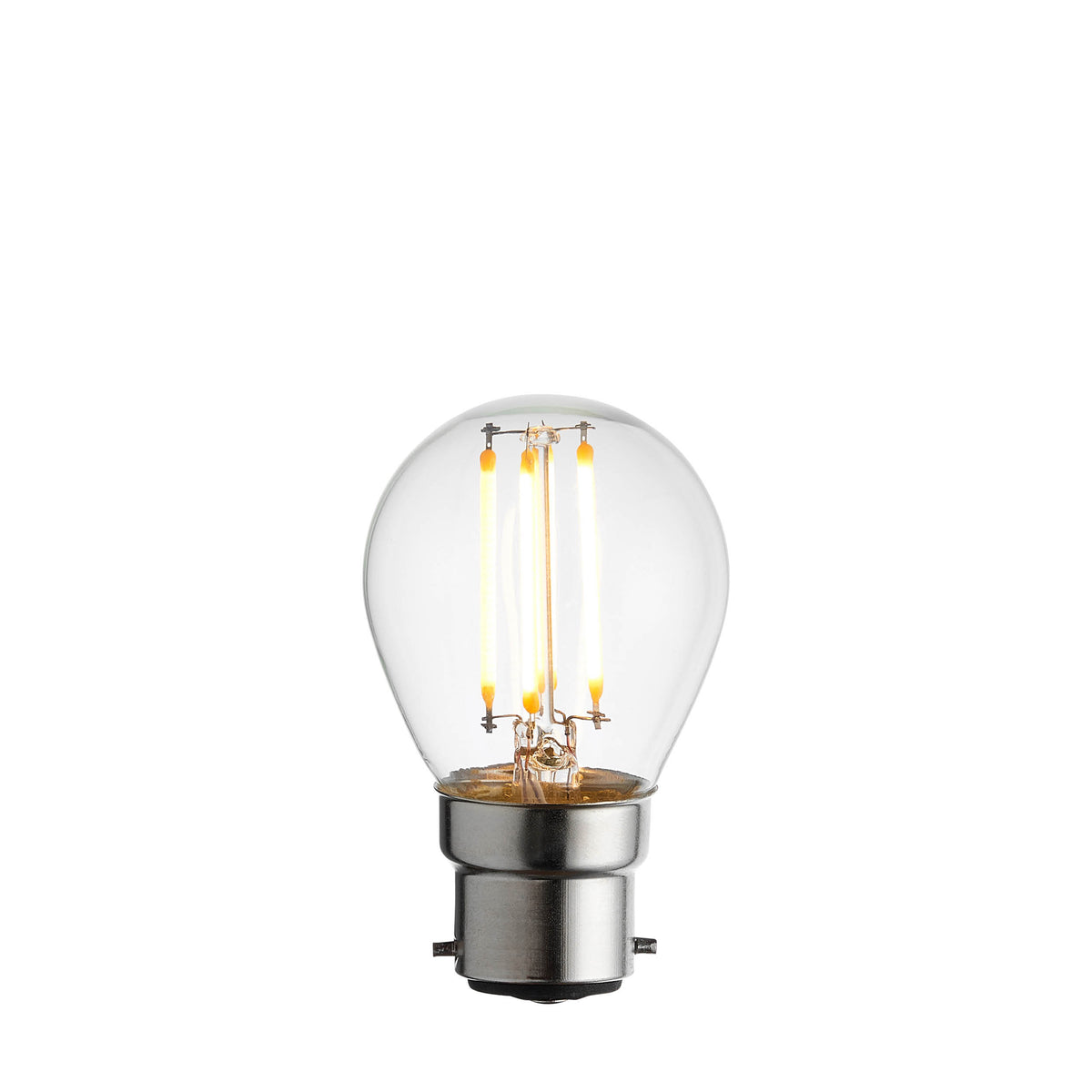 Endon B22 LED Light Bulb Filament Golf-Ball Dimmable
