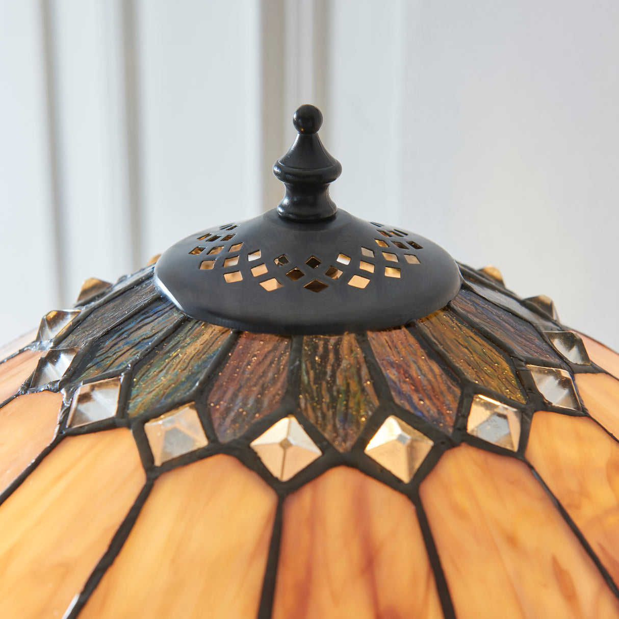 Tiffany Brooklyn Medium 2Lt Table Lamp