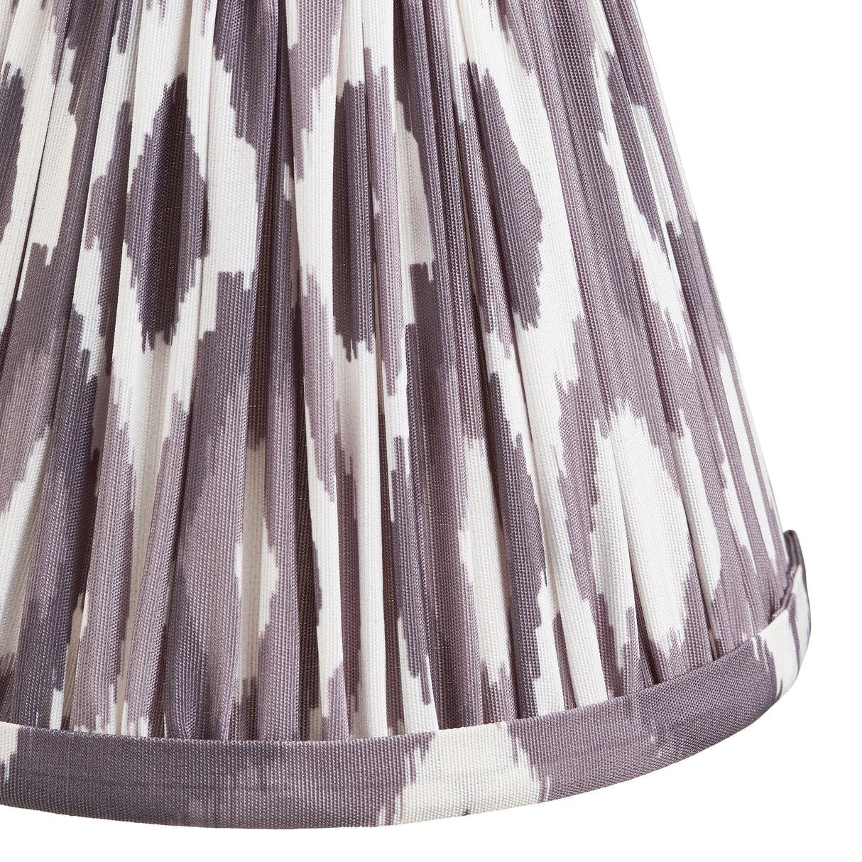 Endon Ikat 16cm Tapered Shade Pearl Grey