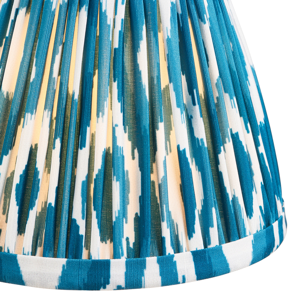 Endon Ikat 16cm Tapered Shade Marlin Blue