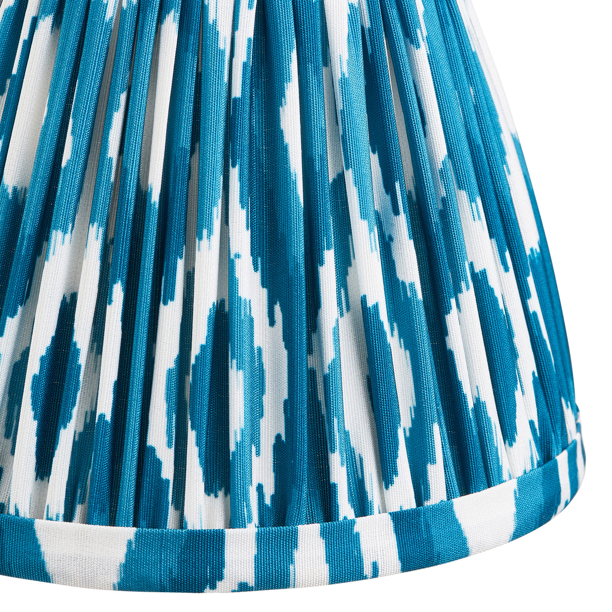 Endon Ikat 16cm Tapered Shade Marlin Blue