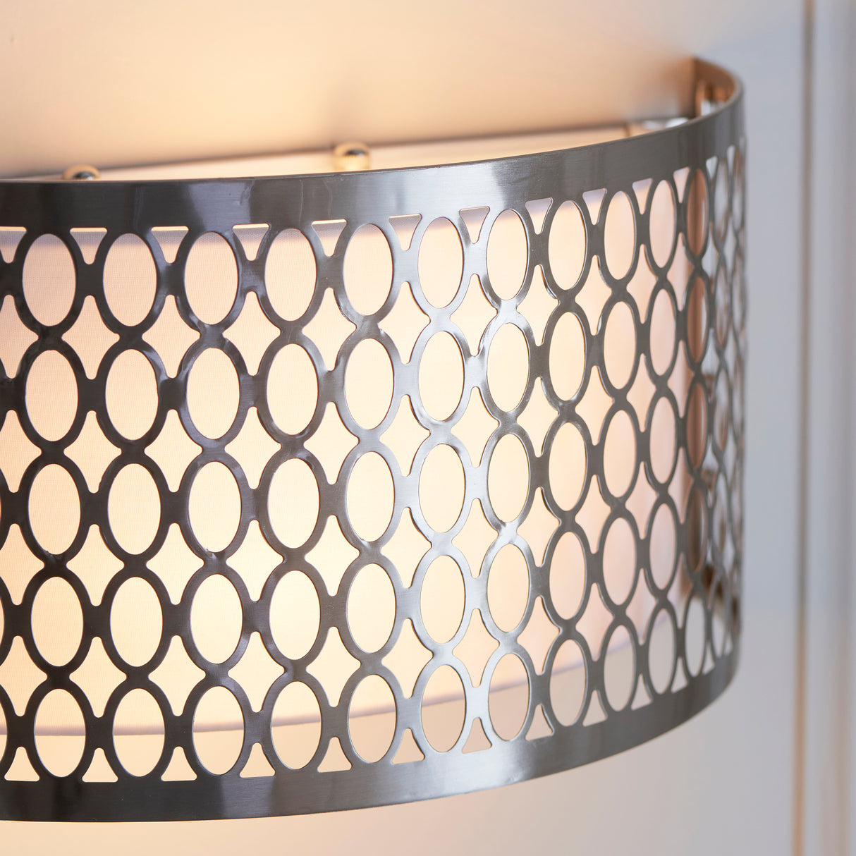 Endon Cordero Wall Light Satin Nickel