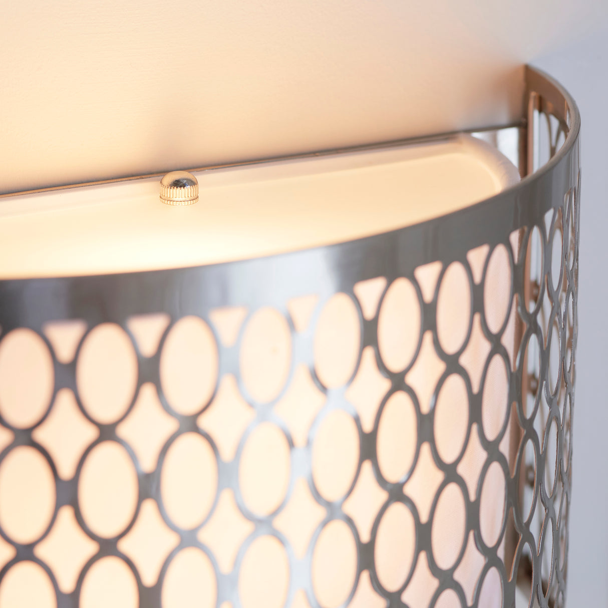 Endon Cordero Wall Light Satin Nickel