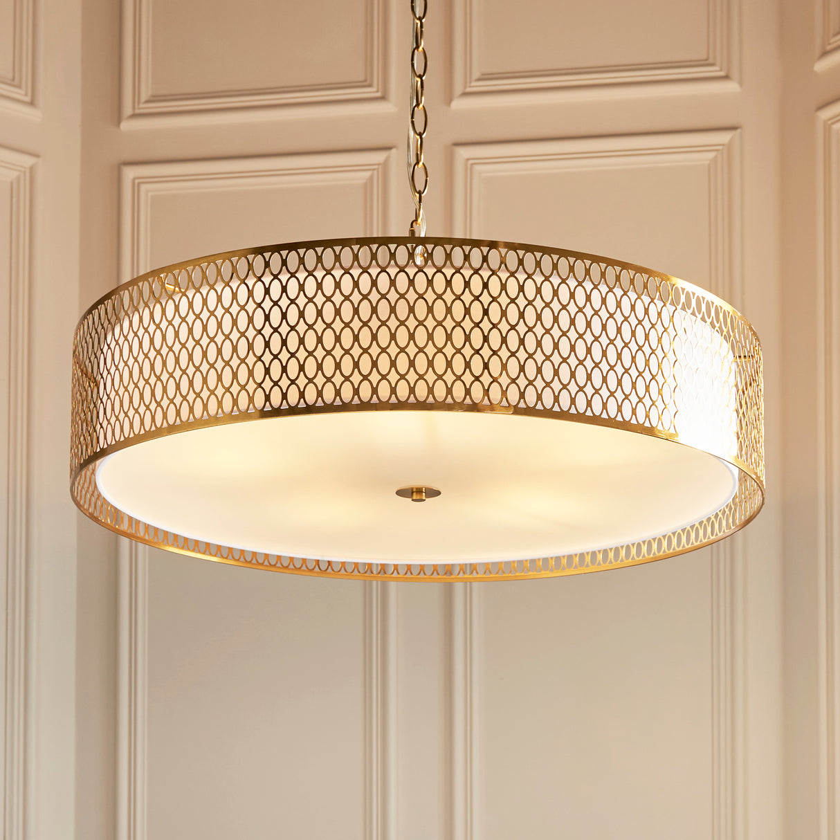 Endon Cordero Grand Pendant Gold