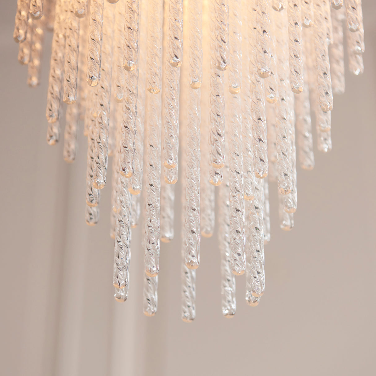 Endon Anistoria Pendant Brushed aged brass plate & clear glass