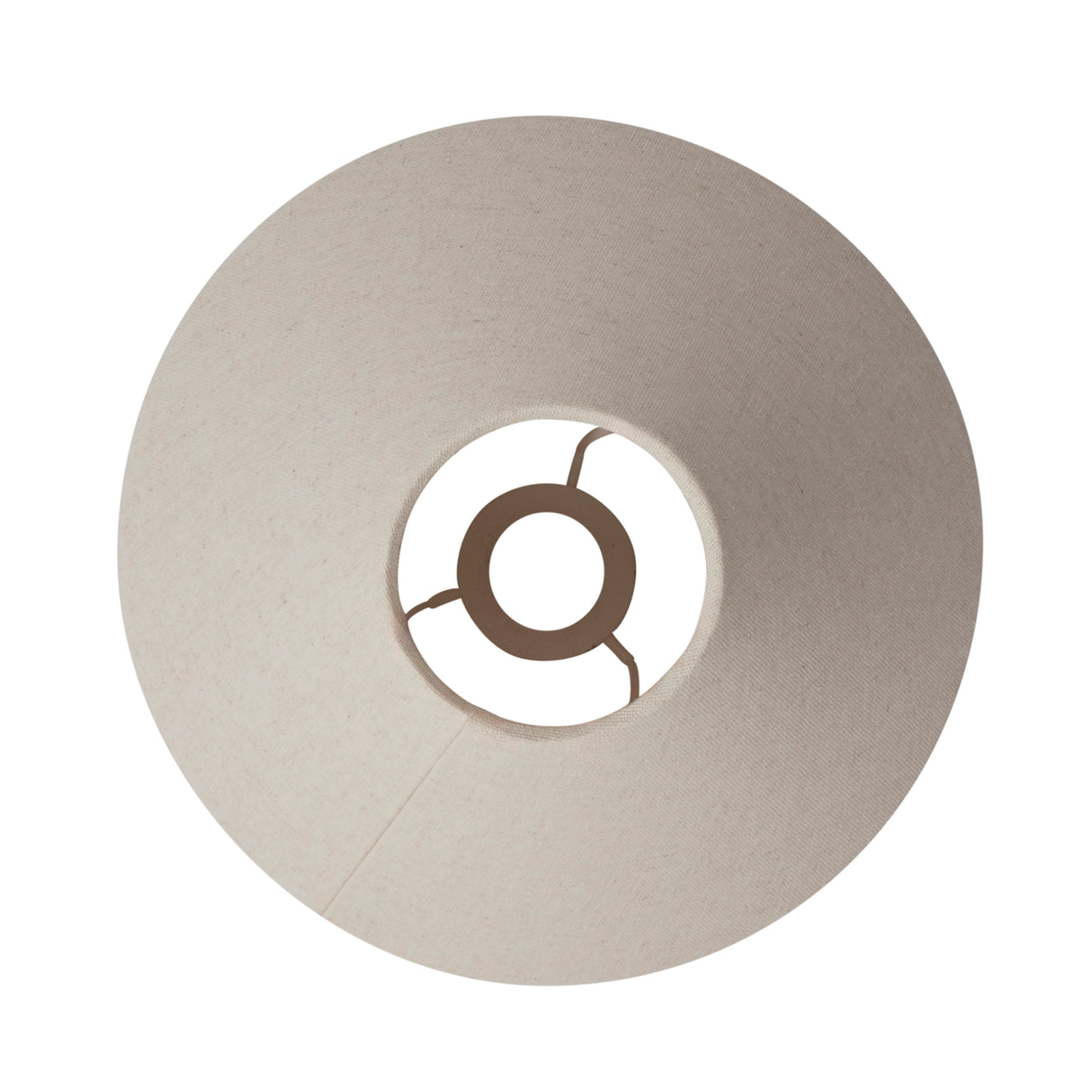 Endon Avalon 22cm Tapered Shade Natural faux linen