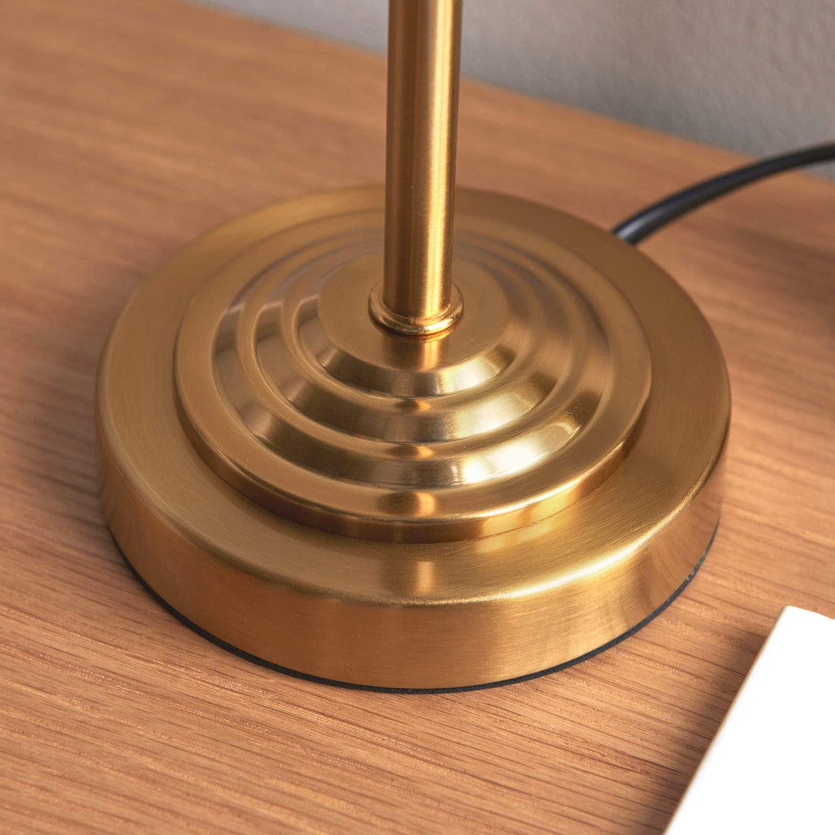 Endon Rise Table Base Vintage brass finish