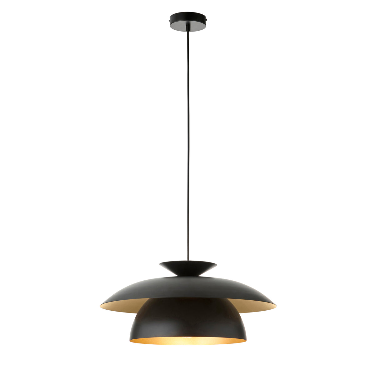 Endon Lyon Pendant Matt black