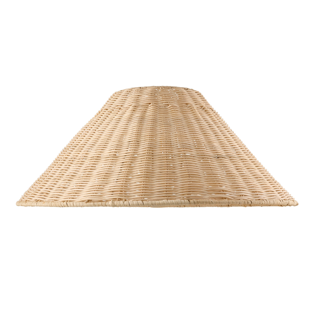 Endon Rattan 52cm Tapered Shade Natural rattan