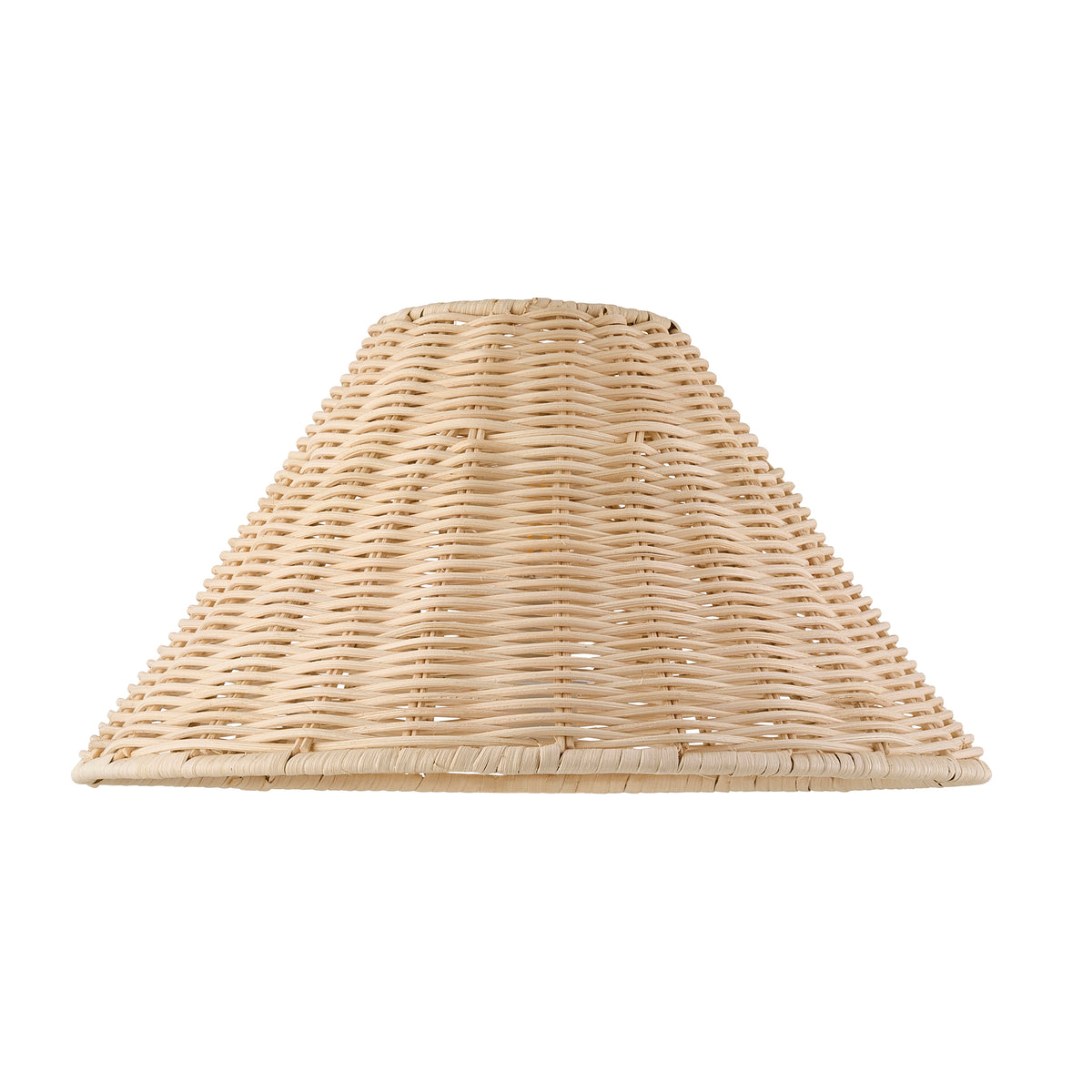 Endon Rattan 31cm Tapered Shade Natural rattan