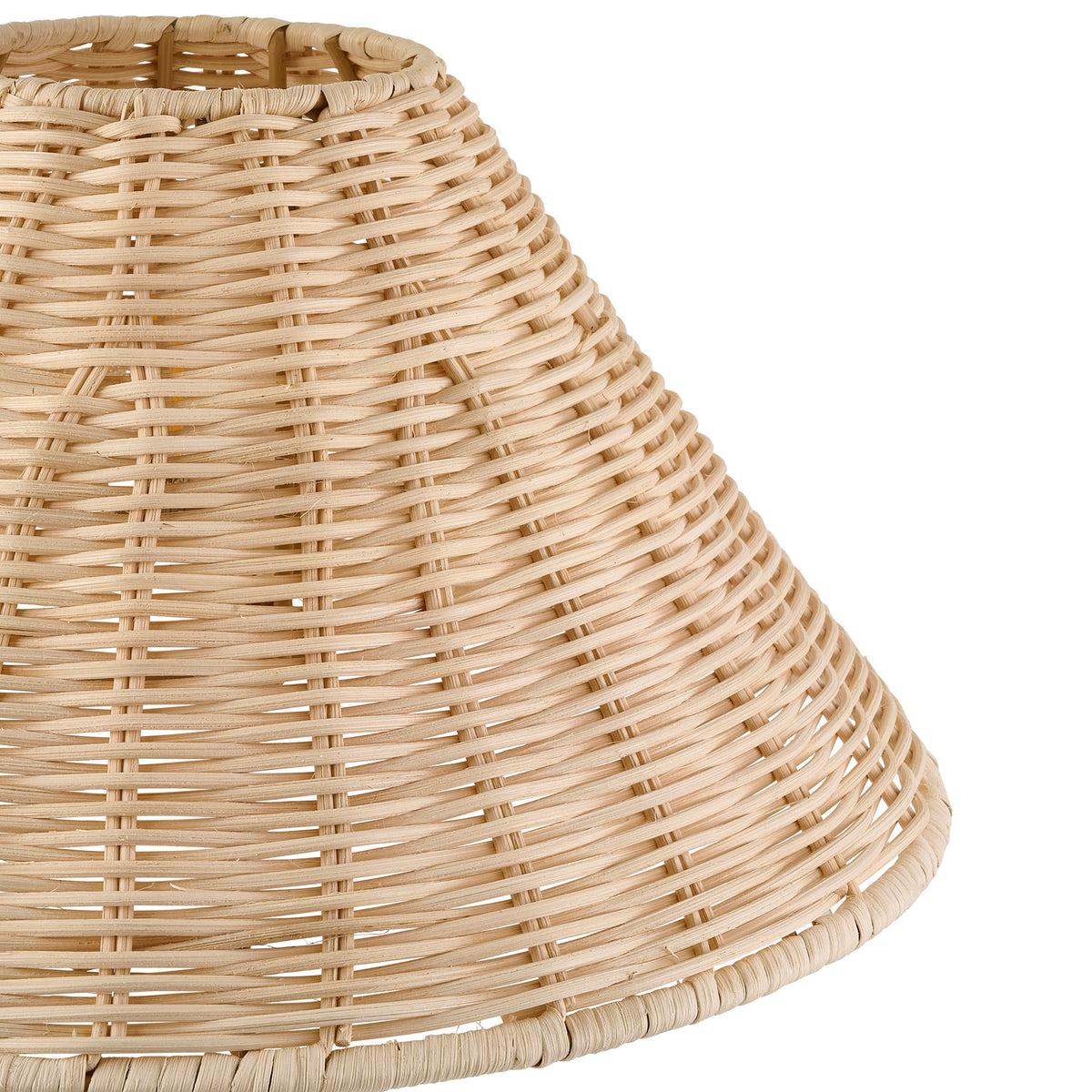 Endon Rattan 31cm Tapered Shade Natural rattan