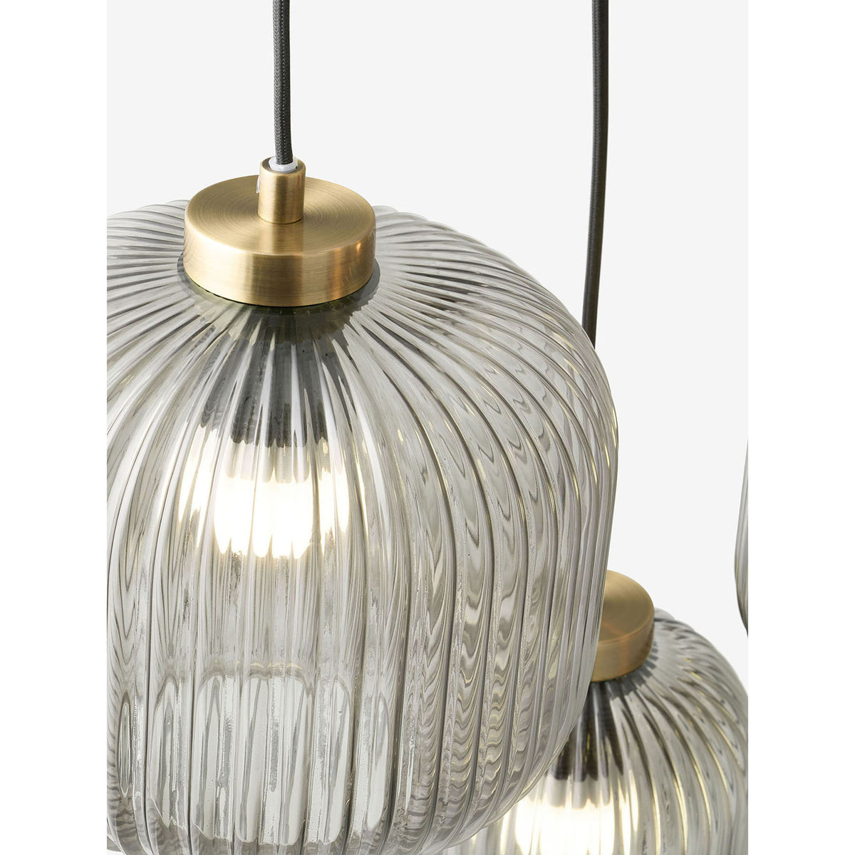MADE.COM Grey Briz Ceiling Cluster Light