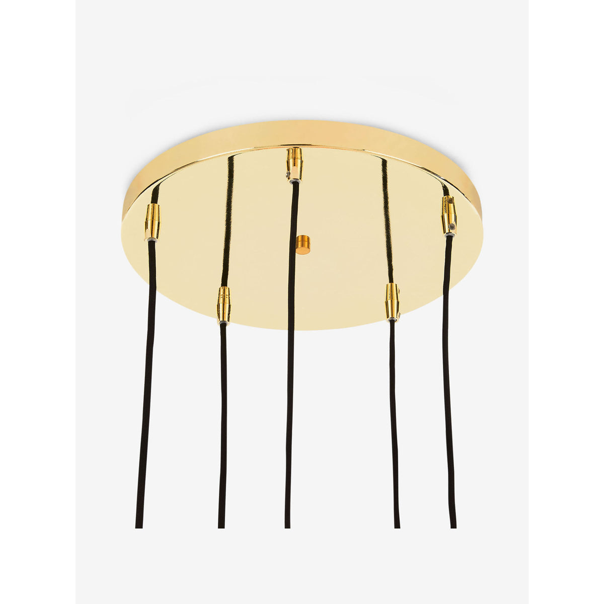 MADE.COM Pink Multi Ilaria 5 Light Cluster Pendant Ceiling Light