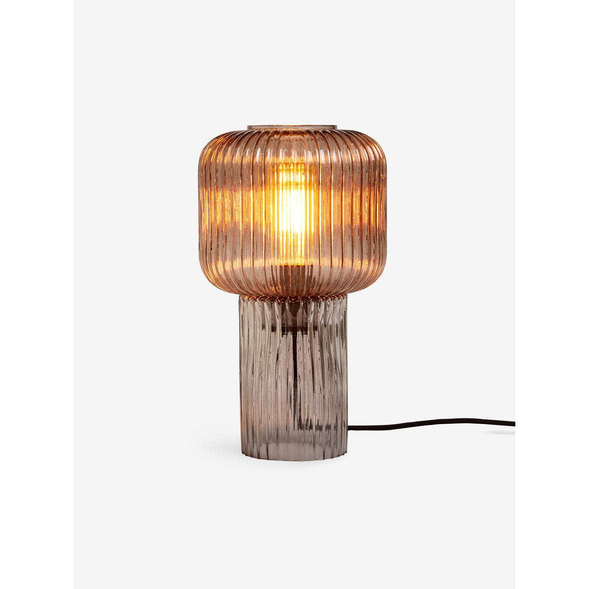 MADE.COM Grey Briz Table Lamp
