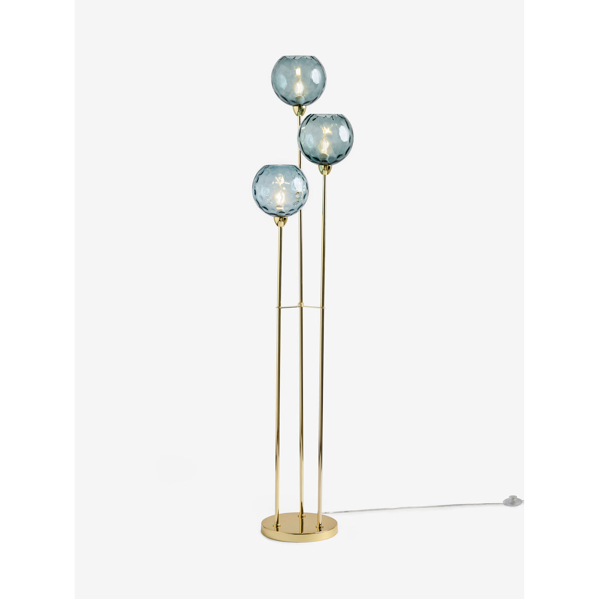 MADE.COM Blue Ilaria Floor Lamp