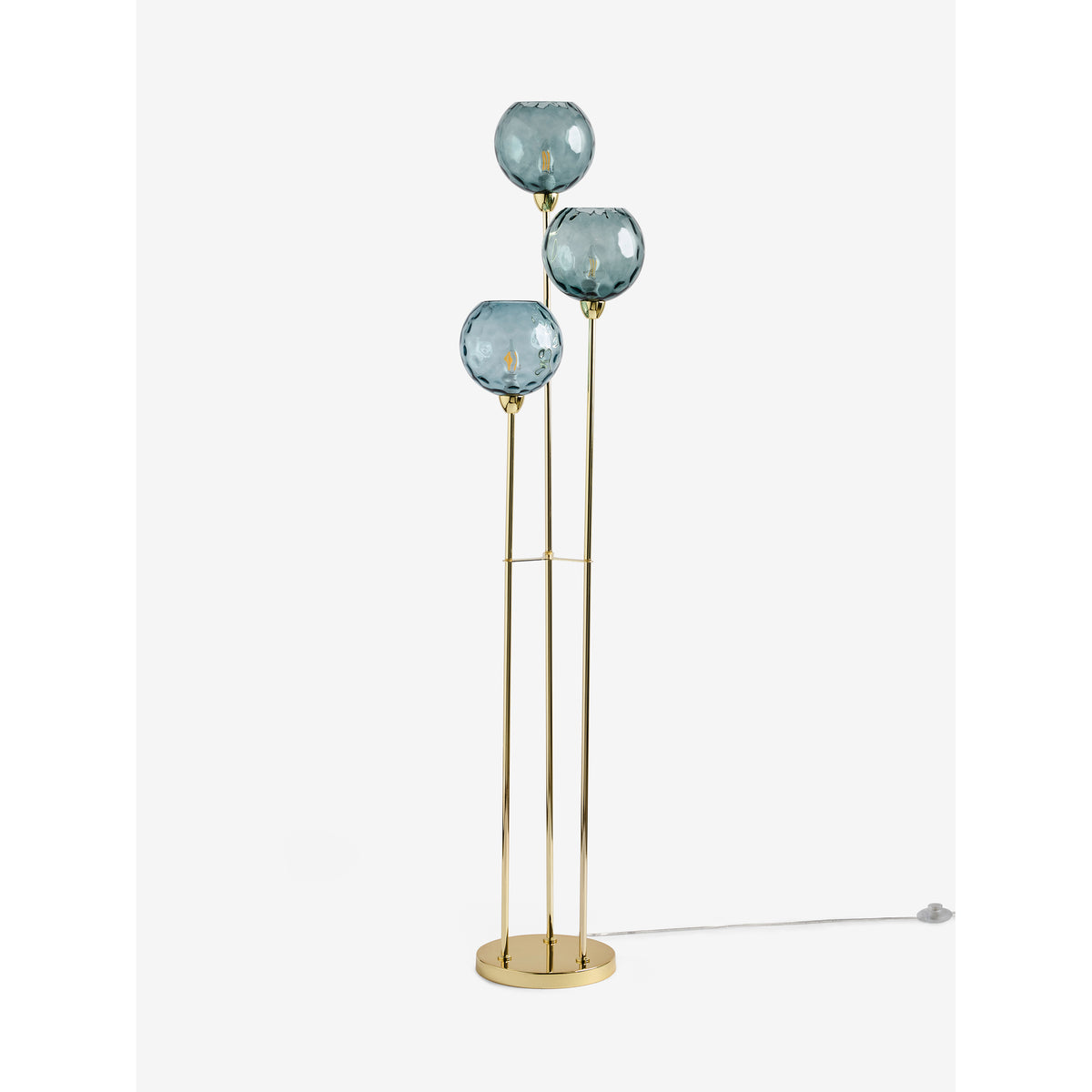 MADE.COM Blue Ilaria Floor Lamp