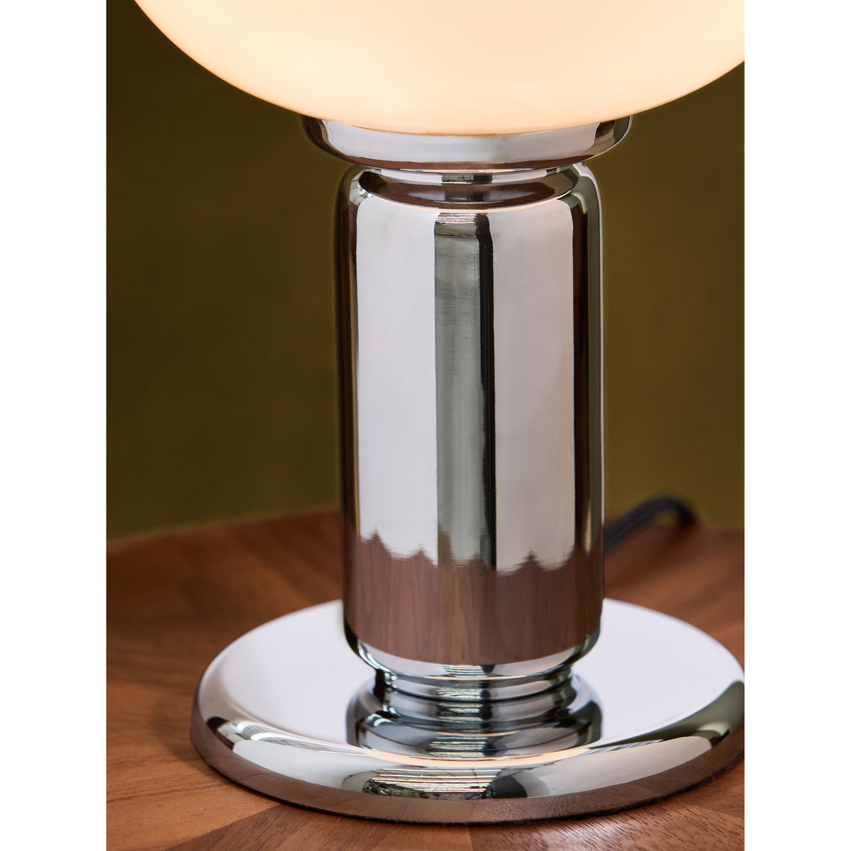 MADE.COM Chrome Monroe Table Lamp