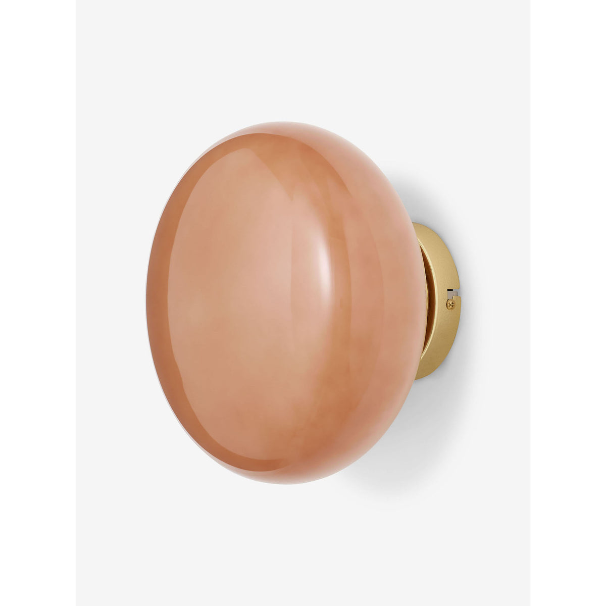 MADE.COM Pink Adrianne Glass Wall Light