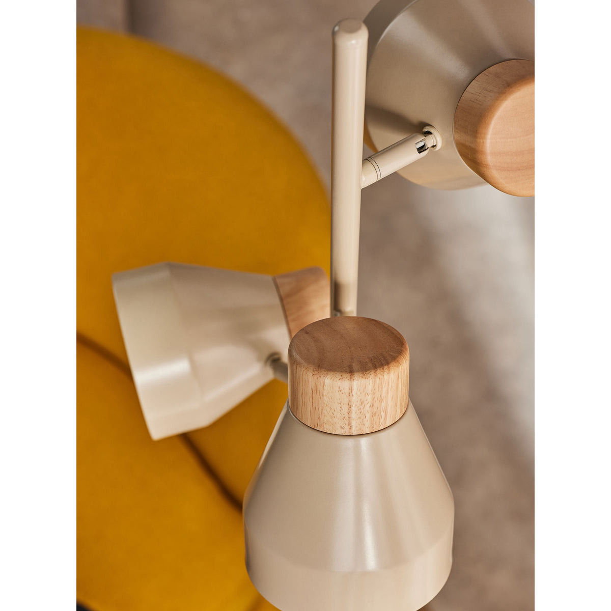 MADE.COM Cream Albert Floor Lamp