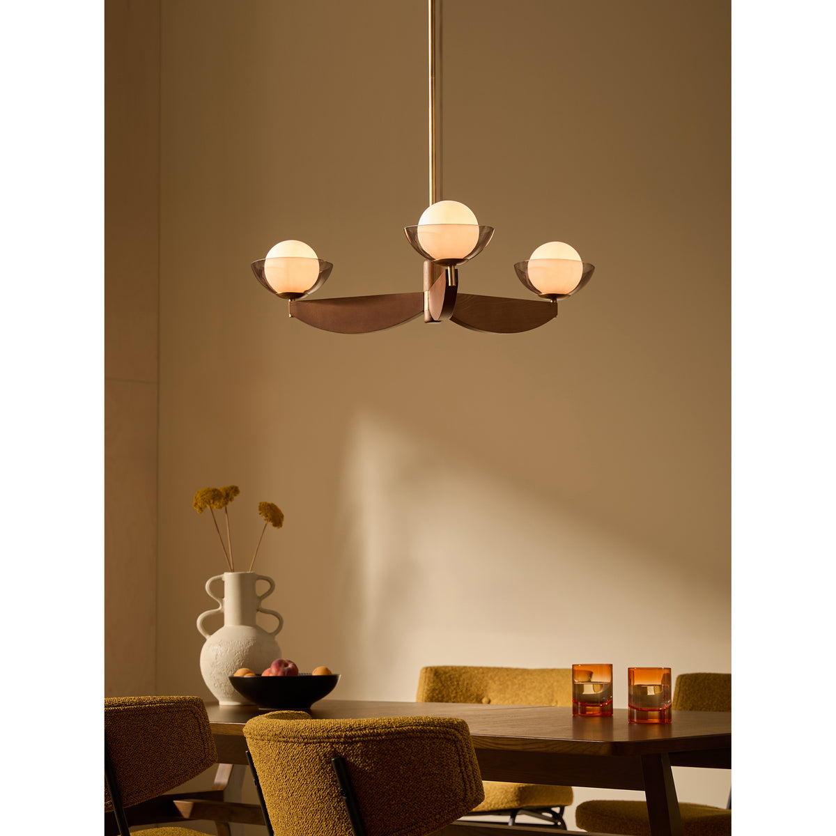 MADE.COM Wood Small Layla Ceiling Light