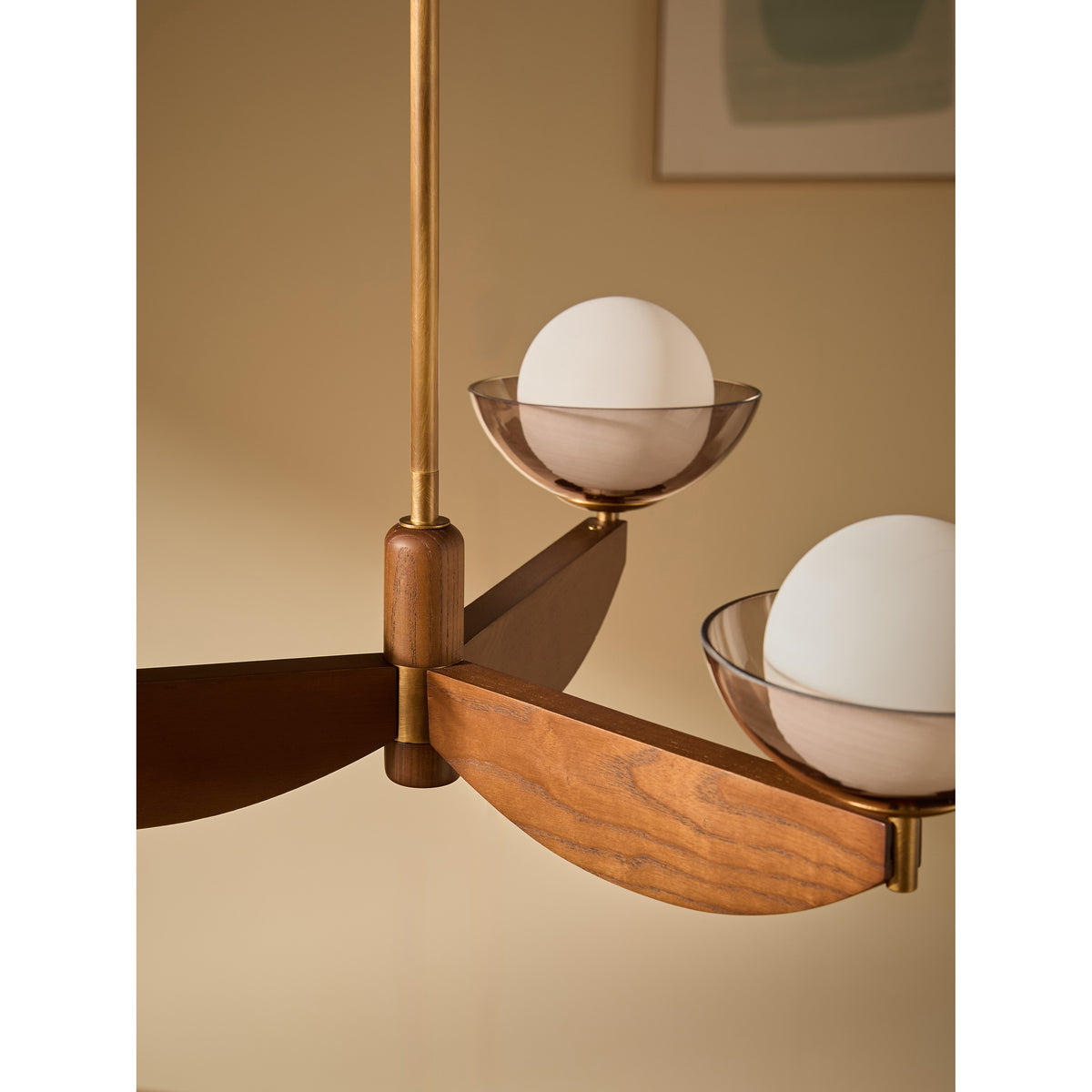 MADE.COM Wood Small Layla Ceiling Light