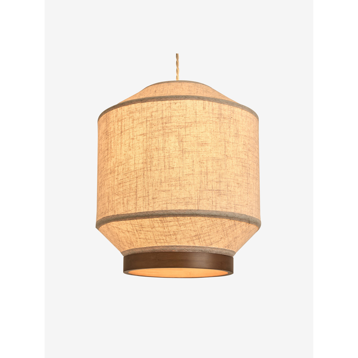 MADE.COM Cream/Wood Layla Easyfit Shade