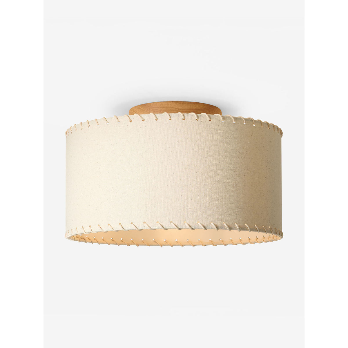 MADE.COM Natural/Wood Neutra Flush Light