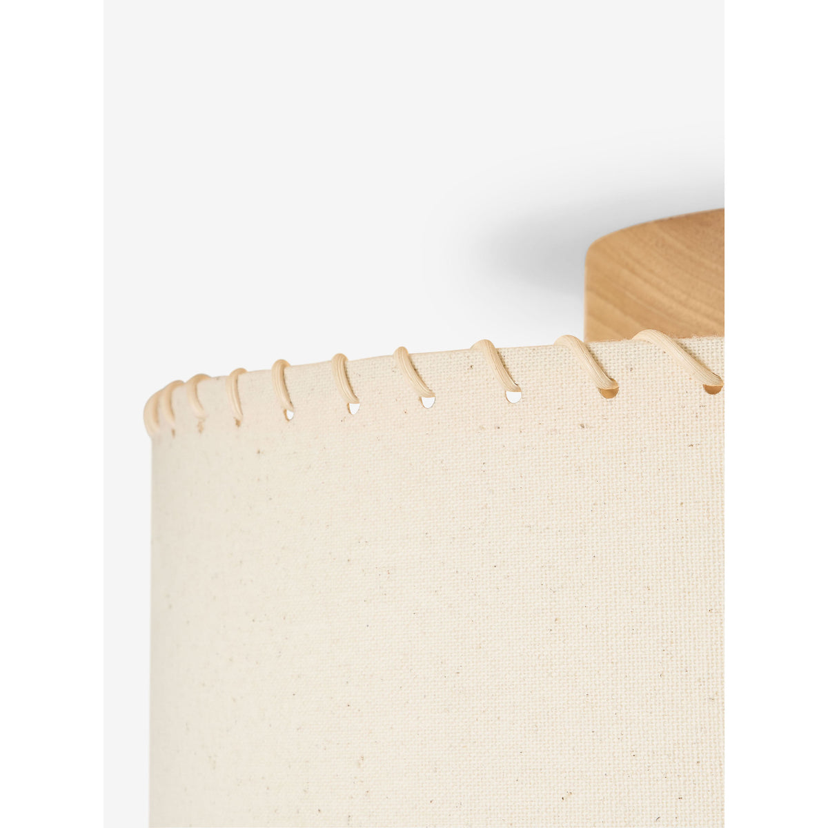 MADE.COM Natural/Wood Neutra Flush Light