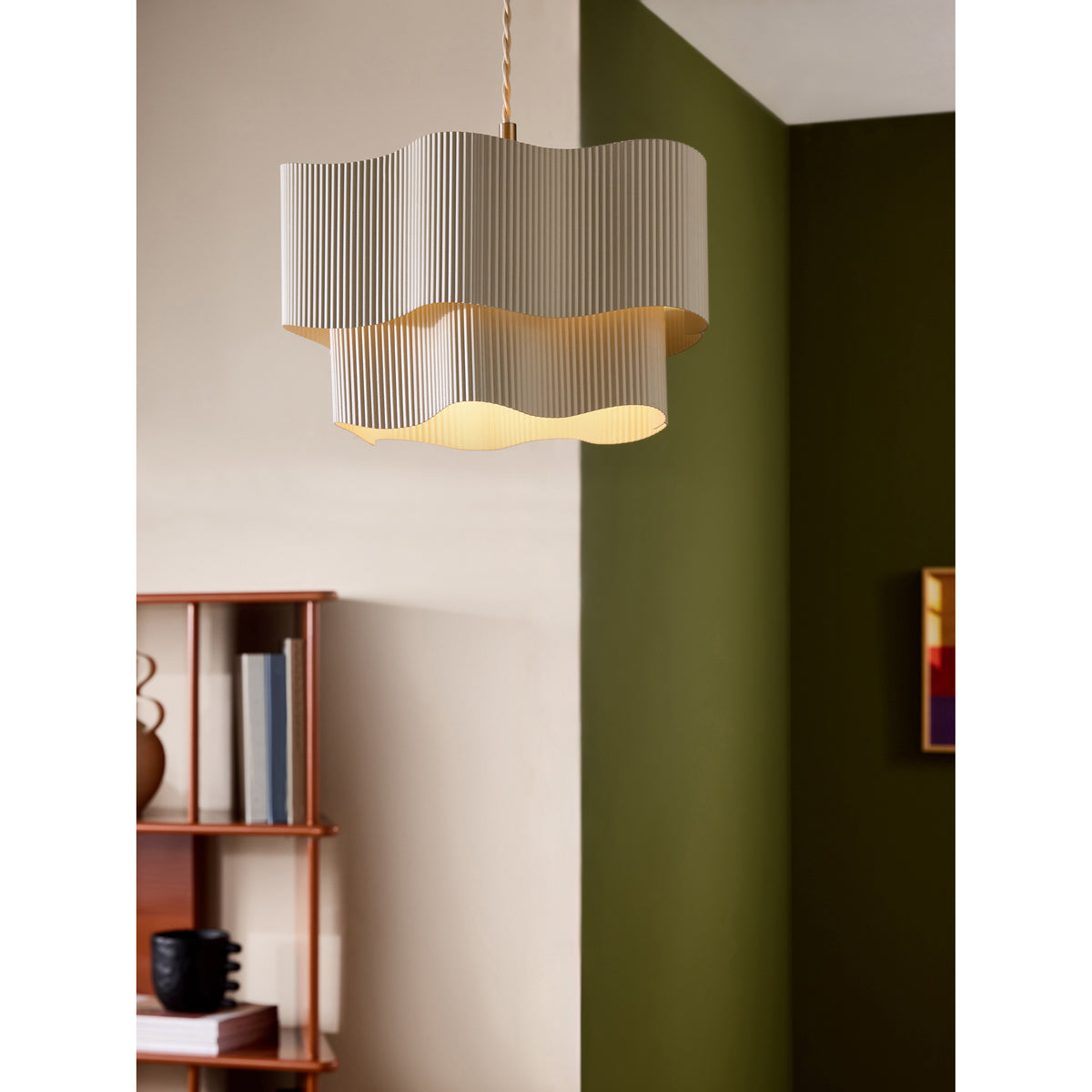 MADE.COM Cream Easy Fit Sydney Ceiling Light Shade