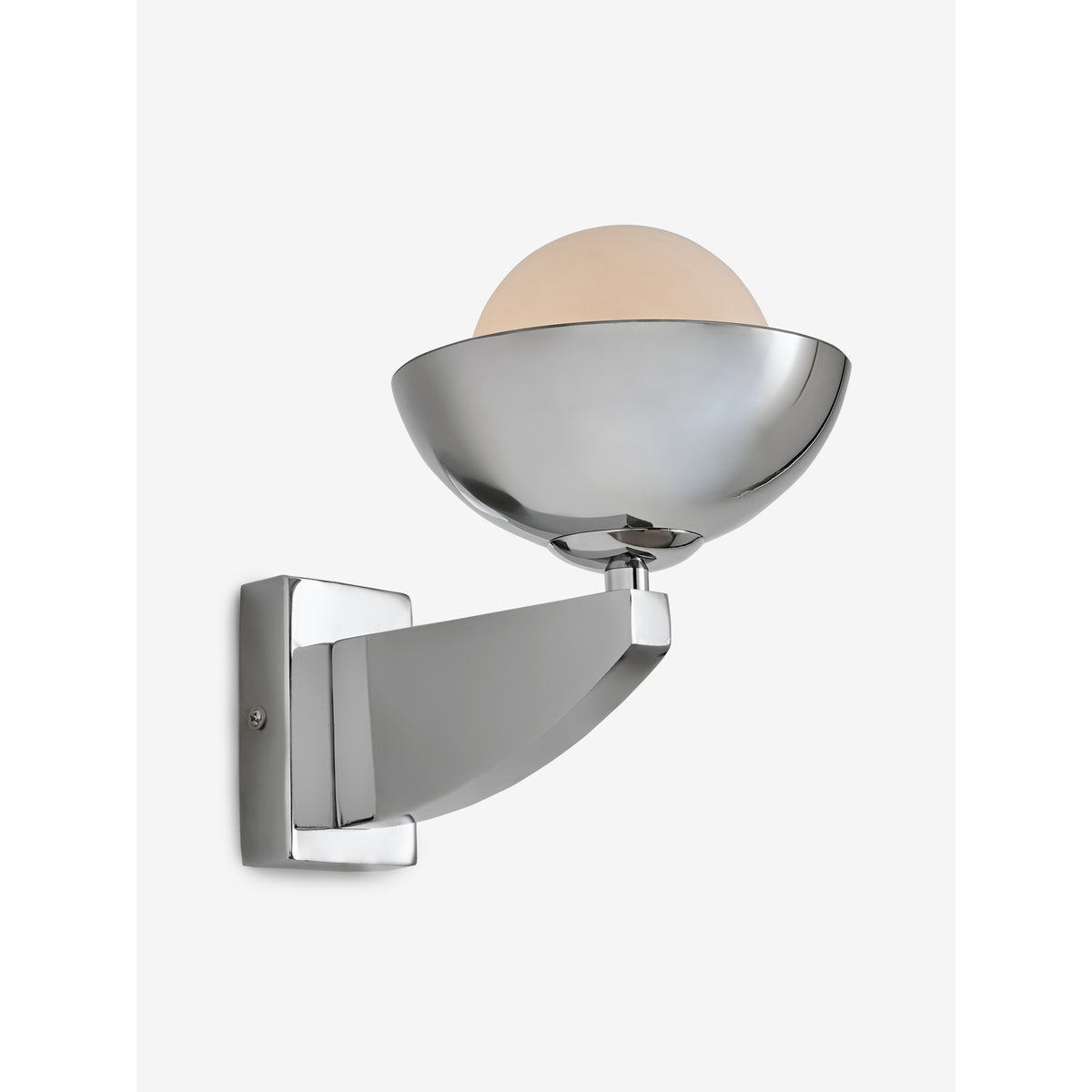 MADE.COM Chrome Layla Wall Light