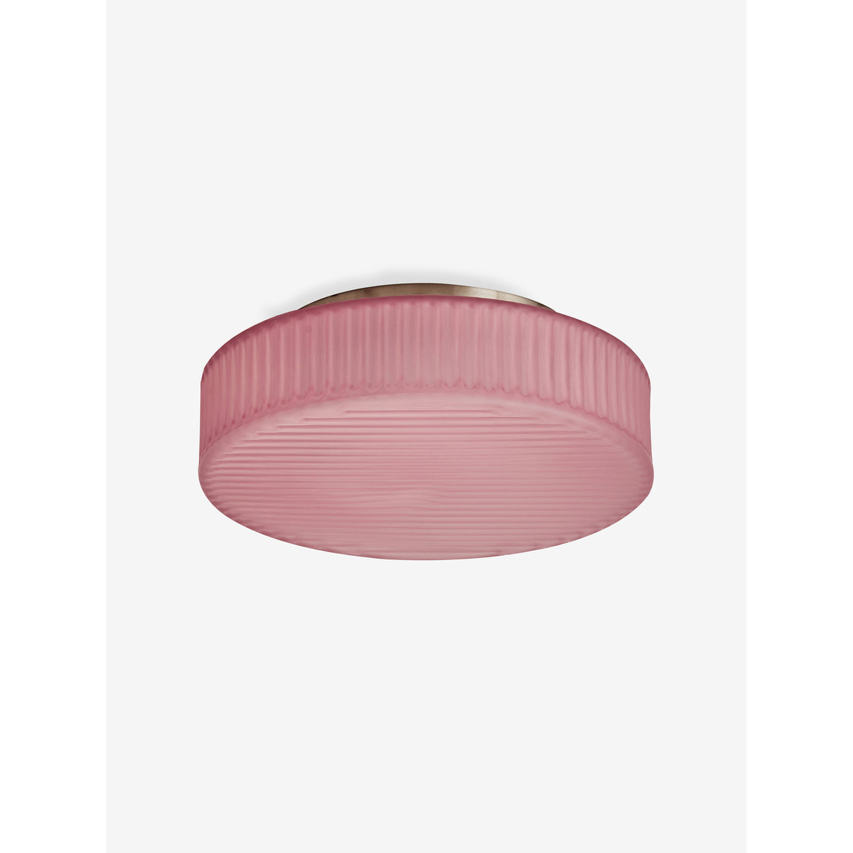 MADE.COM Pink Alma Flush Light