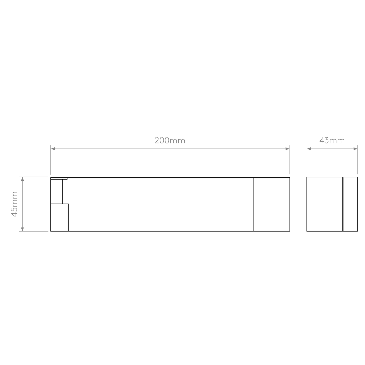 Astro Tosca LED Matt Gold Interior Reading Light