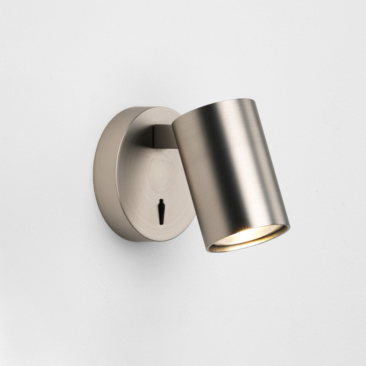 Astro Ascoli Single Switched Matt Nickel Interior Reading Light