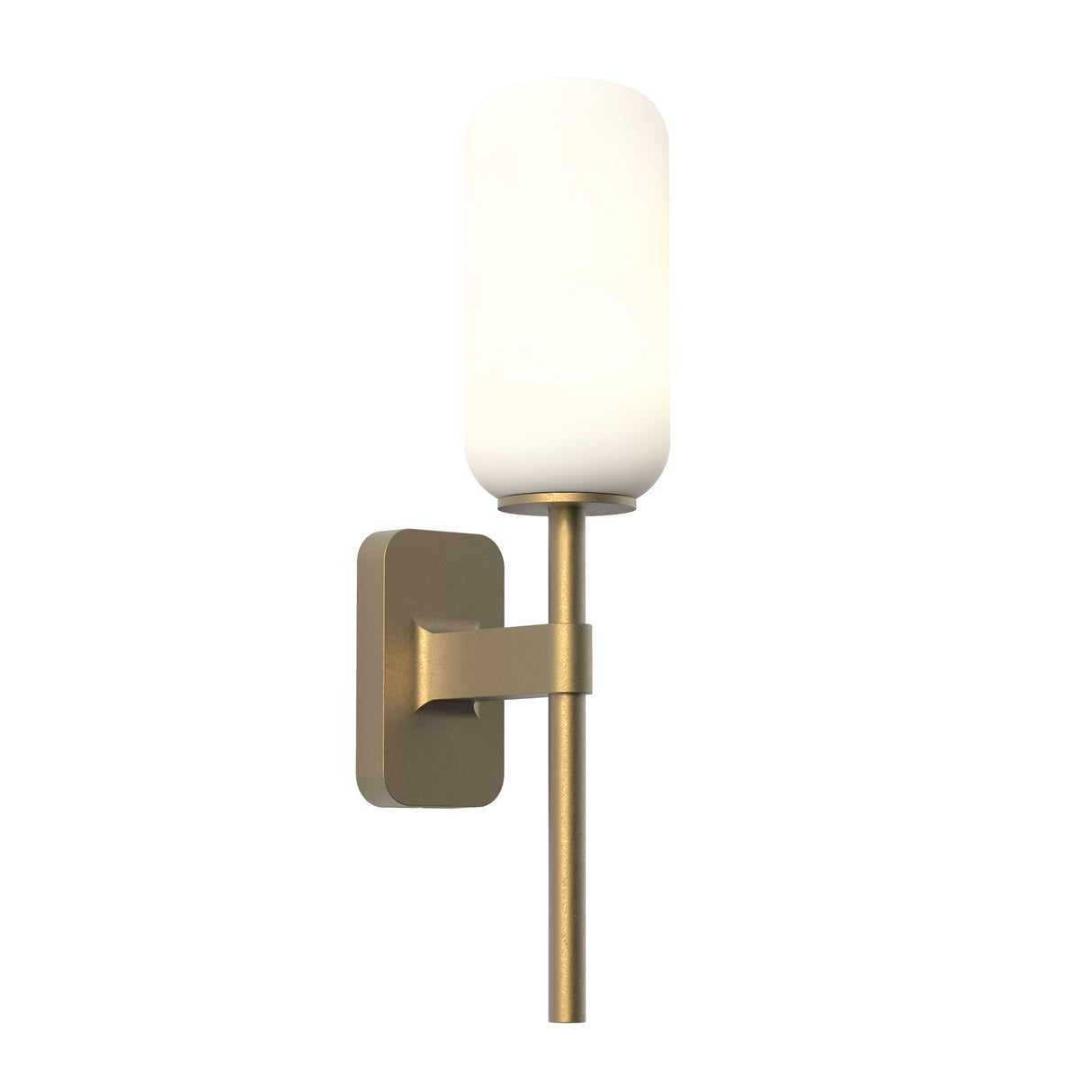 Astro Tacoma Single Antique Brass Bathroom Wall Light