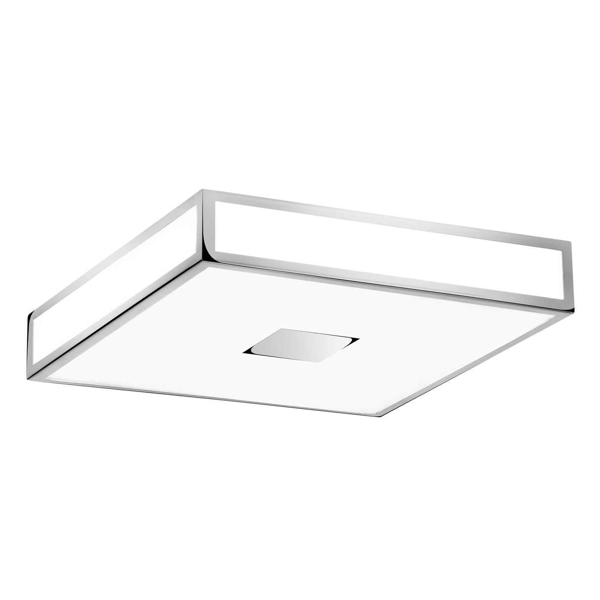 Astro Mashiko 400 Square Polished Chrome Bathroom Ceiling Light