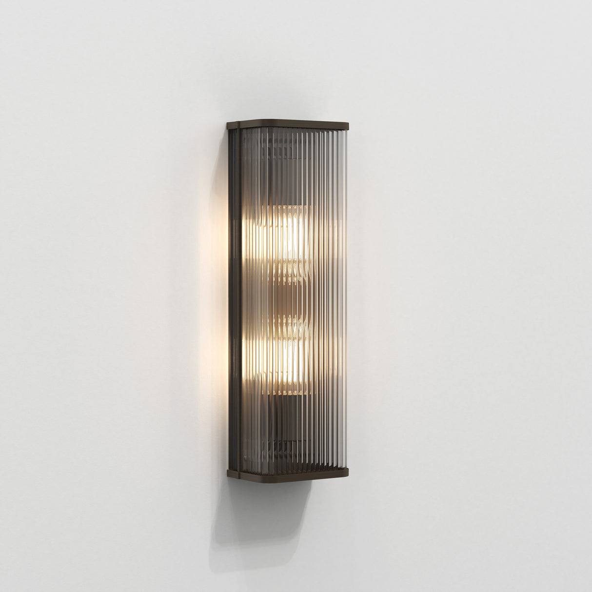 Astro Avignon Square 500 Bronze Interior Wall Light