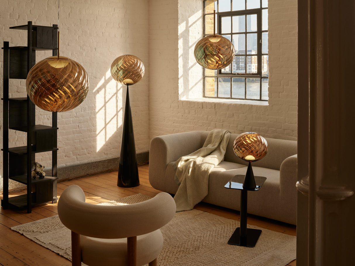 Tom Dixon Whirl Pendant 45cm Gold LED