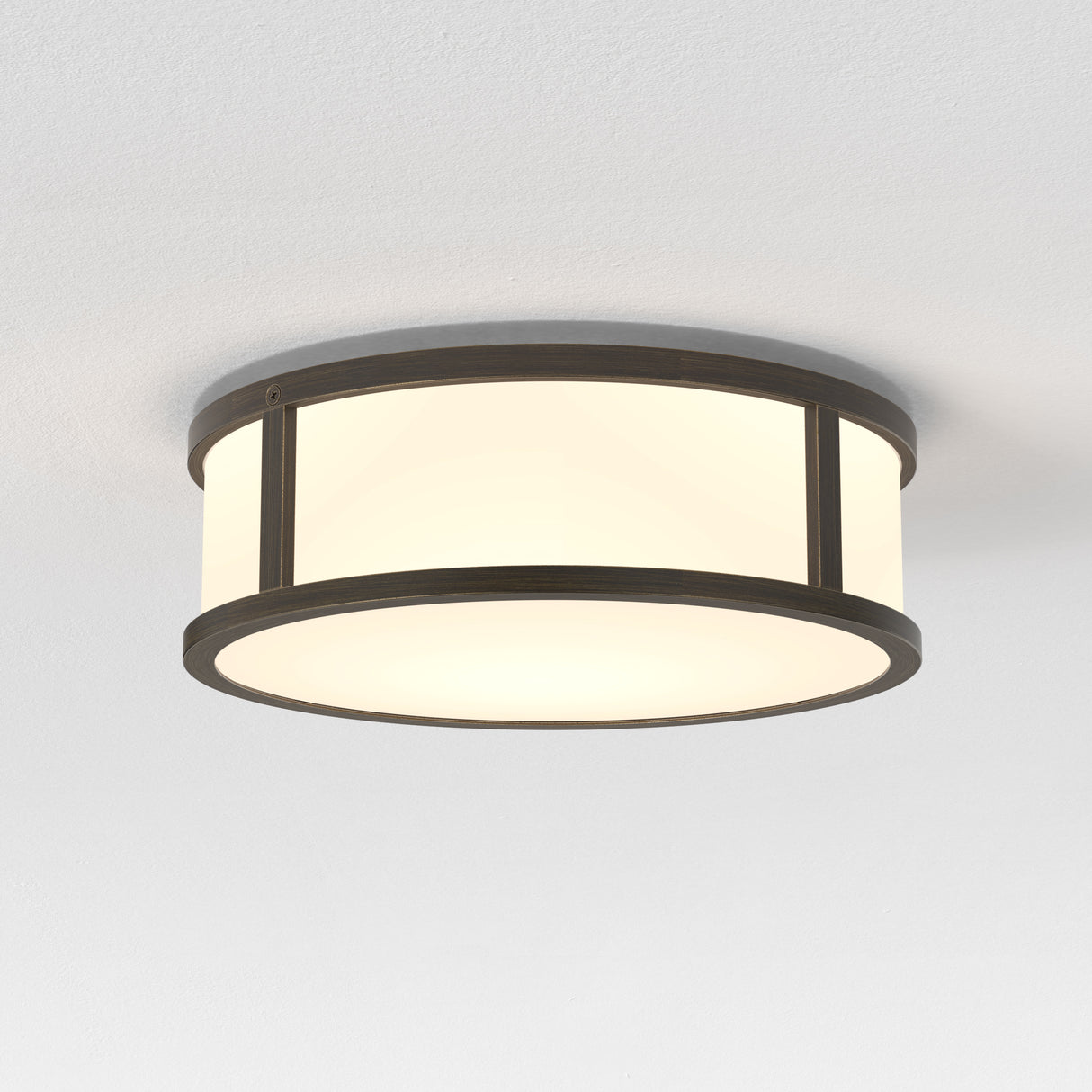Astro Mashiko Round 230 Bronze Bathroom Ceiling Light