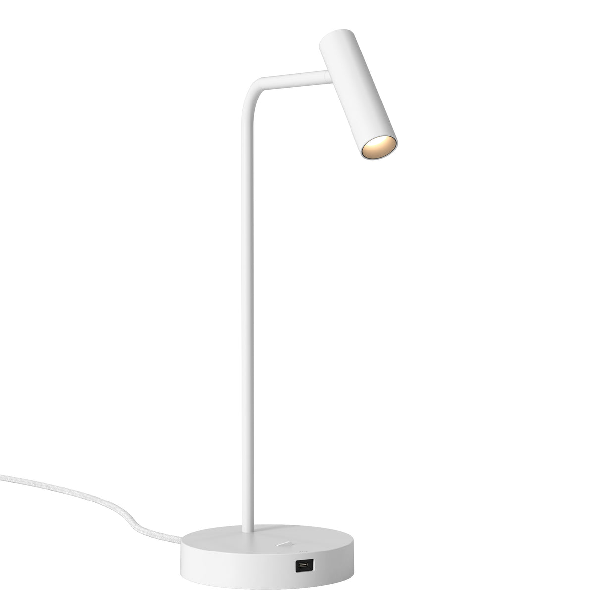 Astro Enna Desk USB C Matt White Interior Table Light