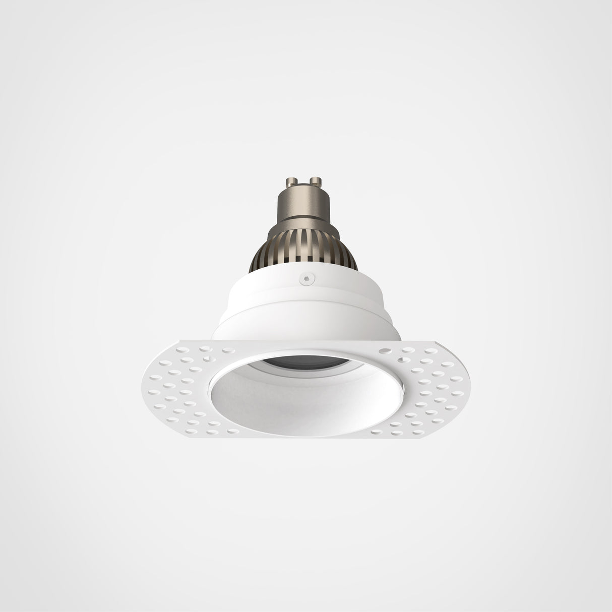 Astro Trimless Round Adjustable Matt White Interior Downlight