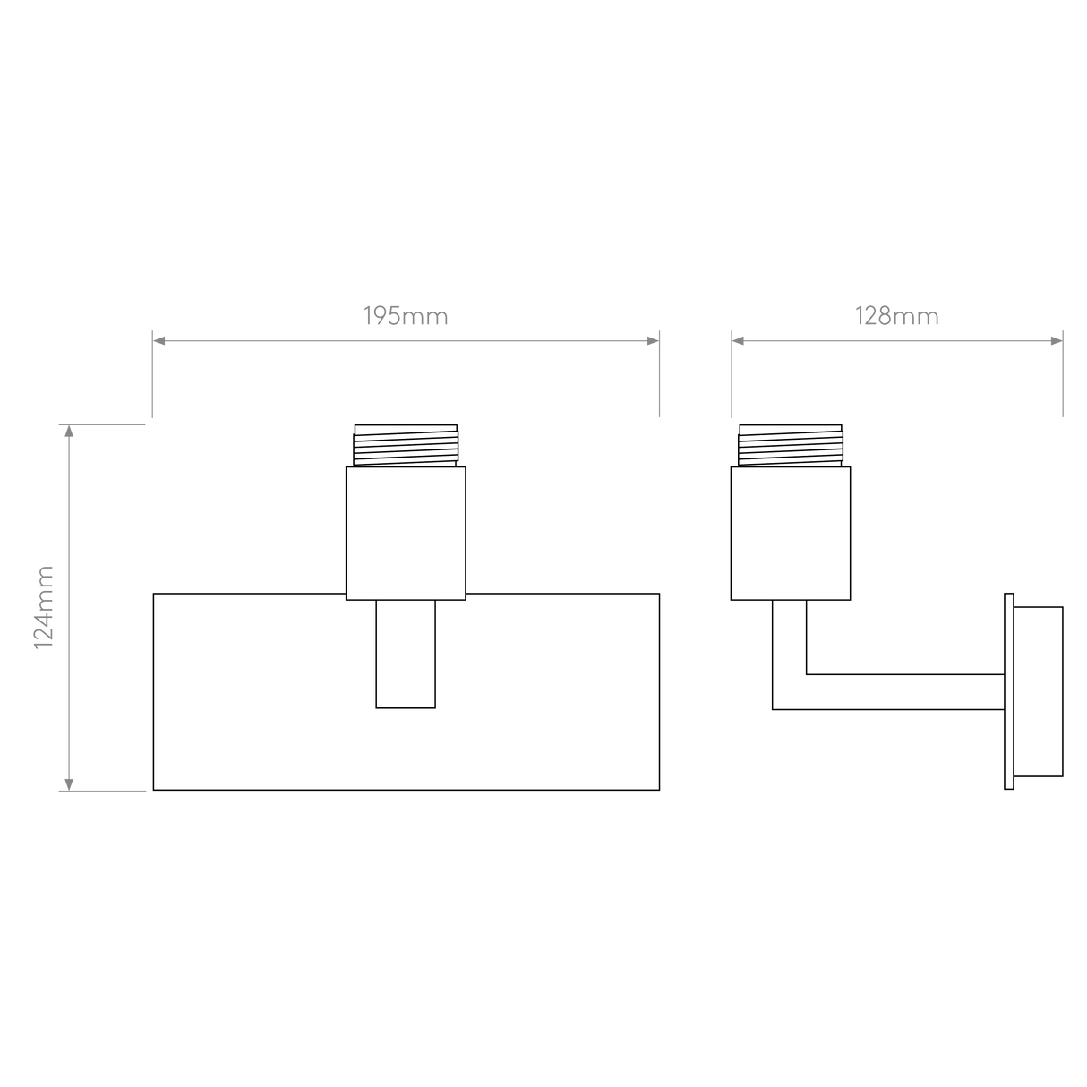 Astro Park Lane Grande Bronze Interior Wall Light