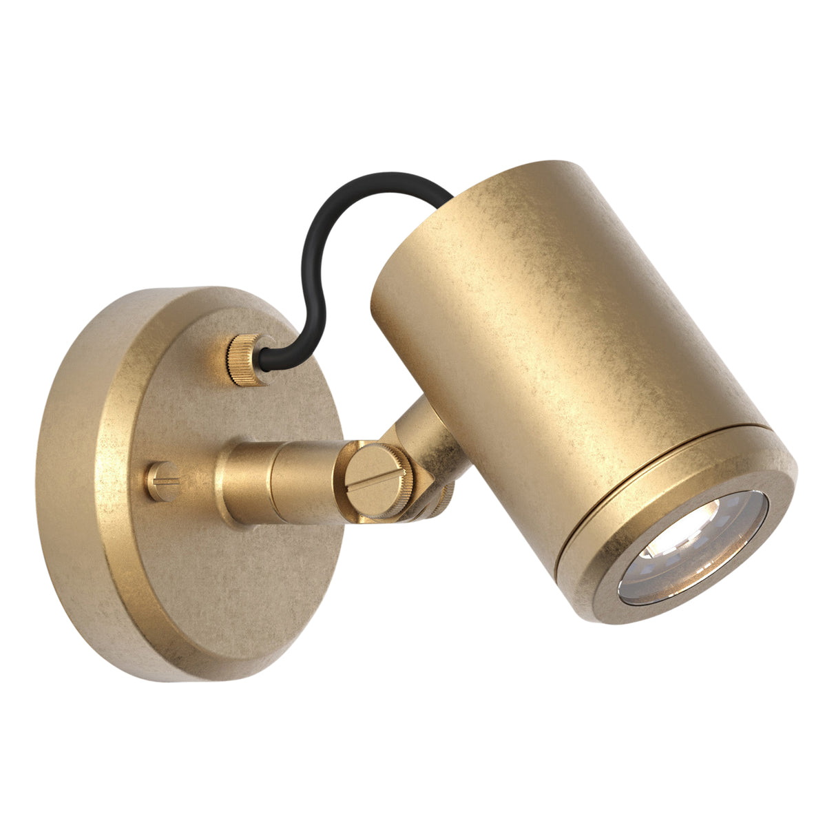 Astro Jura Single Spot Solid Brass Outdoor Spotlight