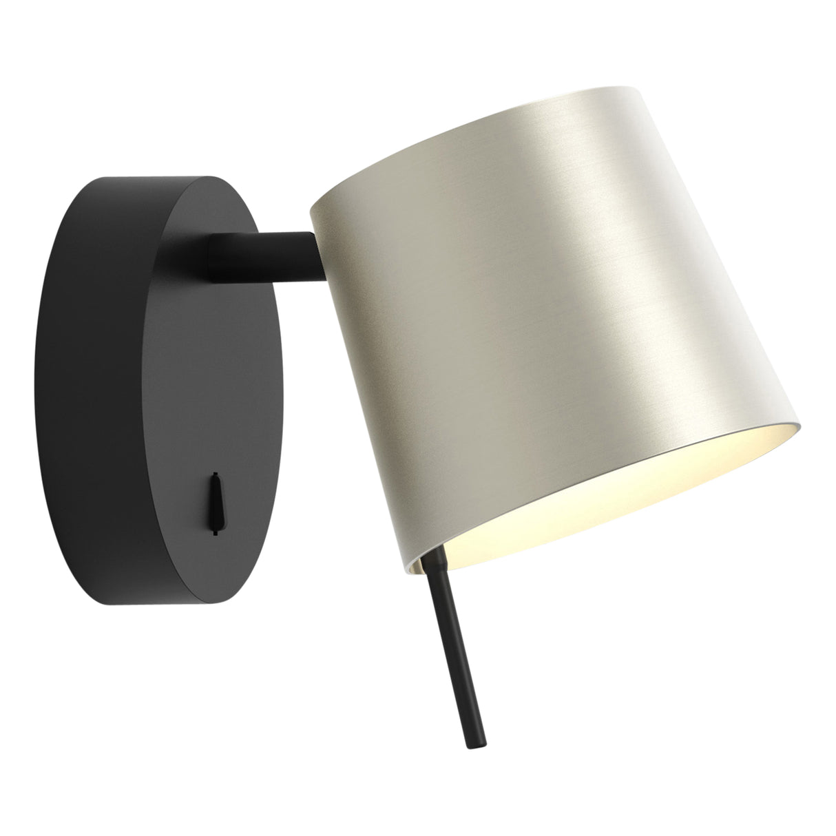 Astro Miura Wall Base Matt Black Interior Wall Light