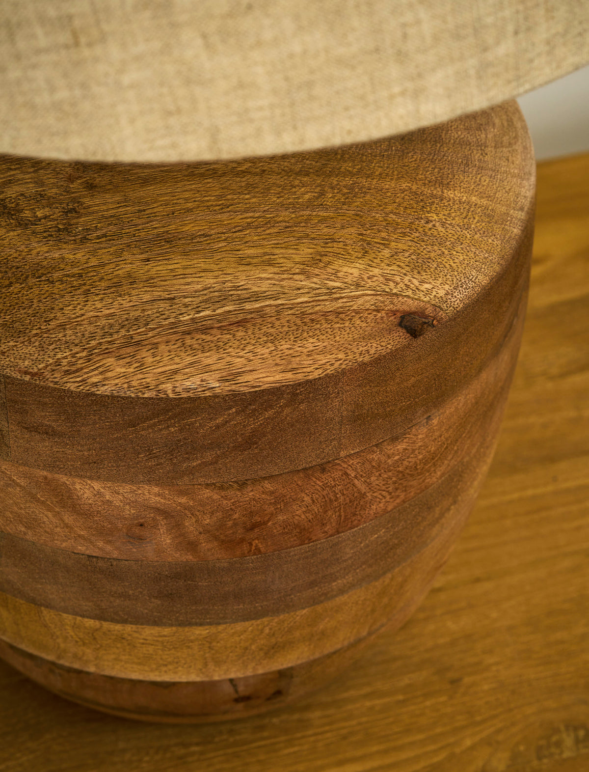 Garden Trading Westridge Table Lamp - Mango Wood, Natural