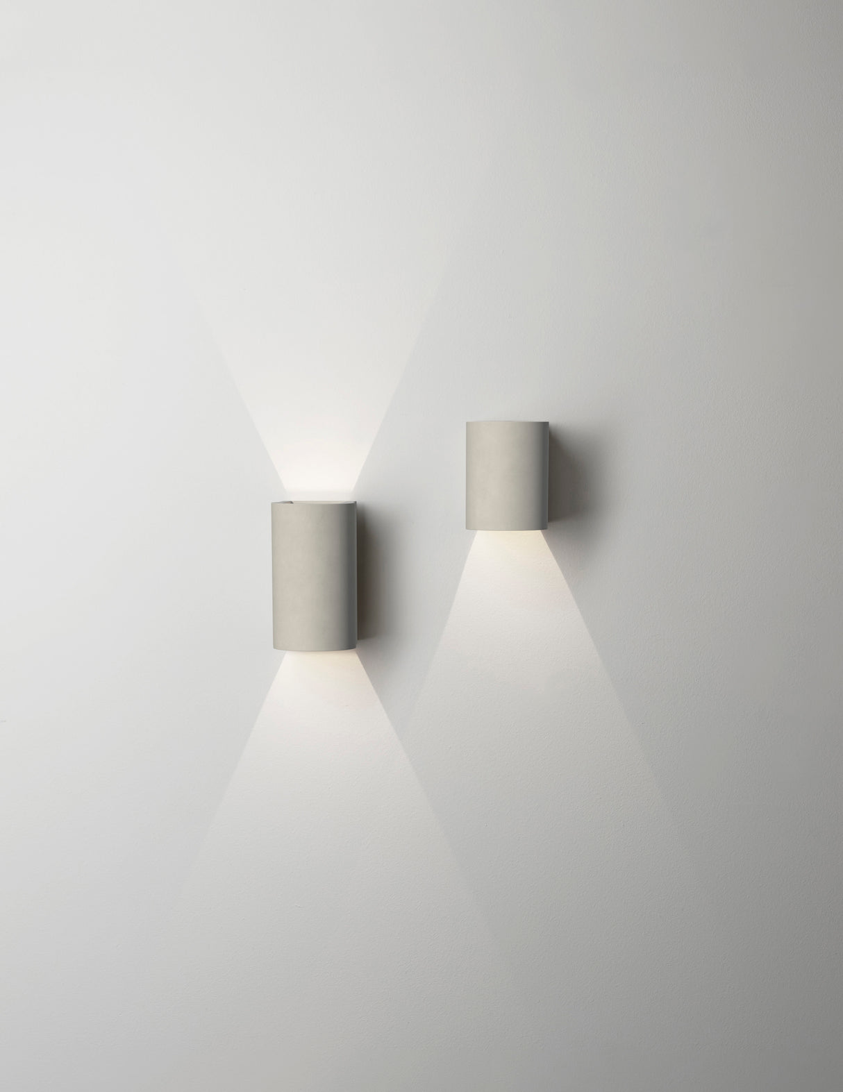 Astro Dunbar 120 LED Matt Concrete Coastal Wall Light