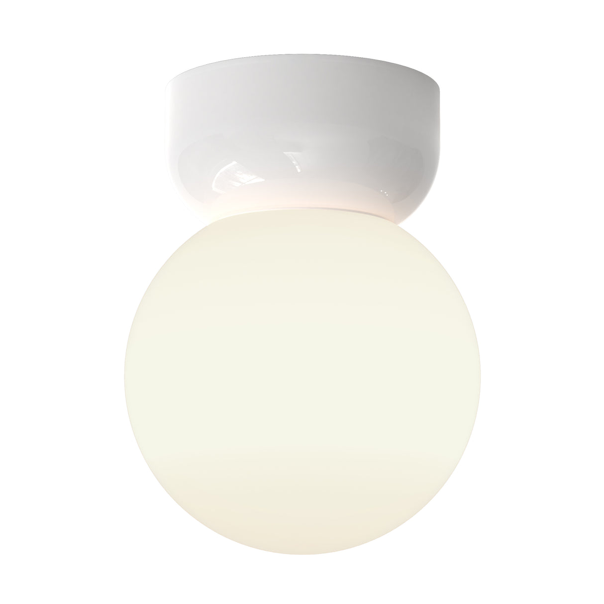 Astro Lyra Ceiling 180 Gloss Glaze White Bathroom Ceiling Light